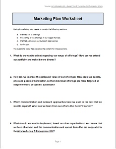 click to download our marketing plan template